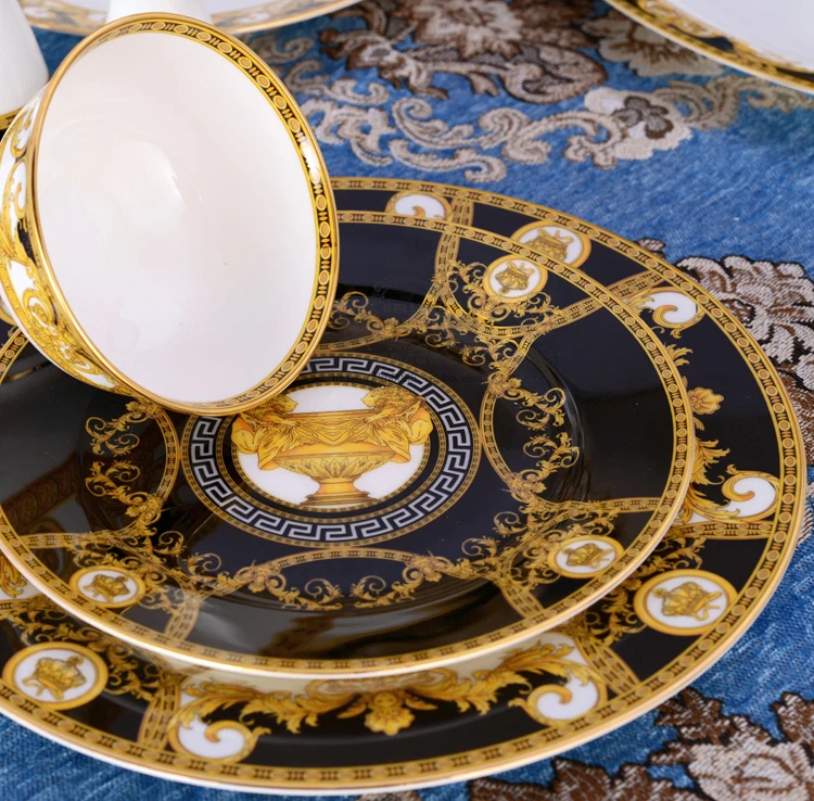 
New Design Wholesale Dinnerware Sets Ceramic Dinner Sets Porcelain Tableware Sets 