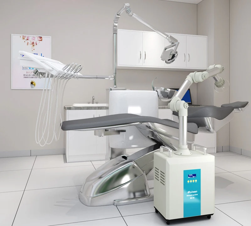 dental suction machine extra oral dental suction system UVC disinfection lamp Dental External Oral Aerosol Suction