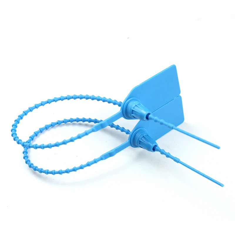 SK2007P Plastic Tamper Seals Zip Ties for Fire Extinguishers Pull Tite Security Tags Numbered 250mm Length