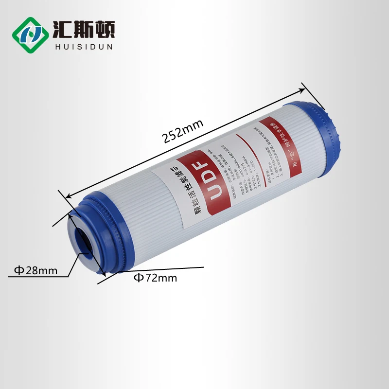 10inch 20inch  Strong adsorption force preposition coconut shell activated block carbon filter element