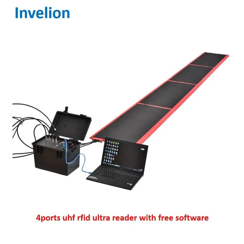 Sports Timing System with UHF RFID Antenna Reader Timing Floor Mat Antenna for Marathon Timing Transponder System