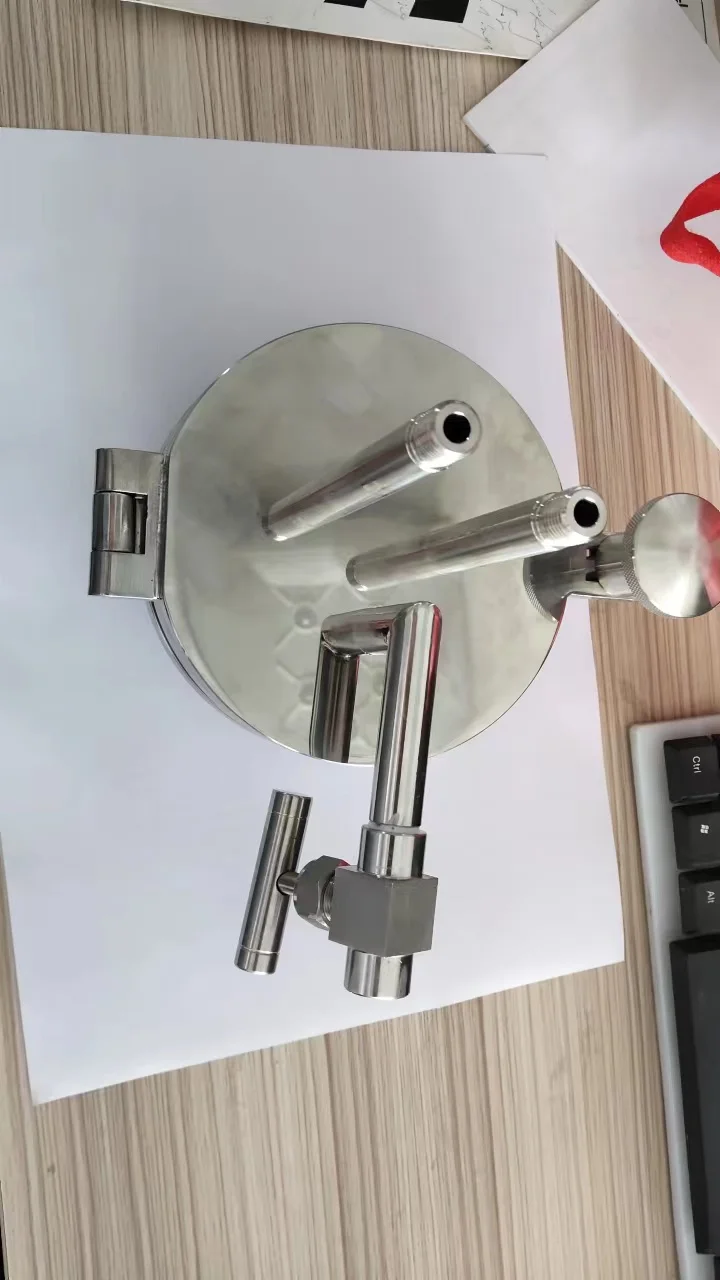 Customized  water cooled Vacuum Sealing Flange/quartz tube for tube furnace