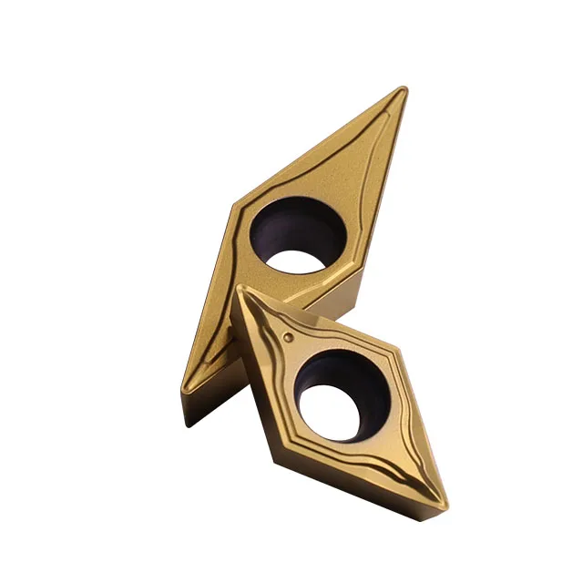 DCMT/CCMT/VBMT-FG  Cermet Inserts Yellow Coating  Turning Inserts  Turning Tool