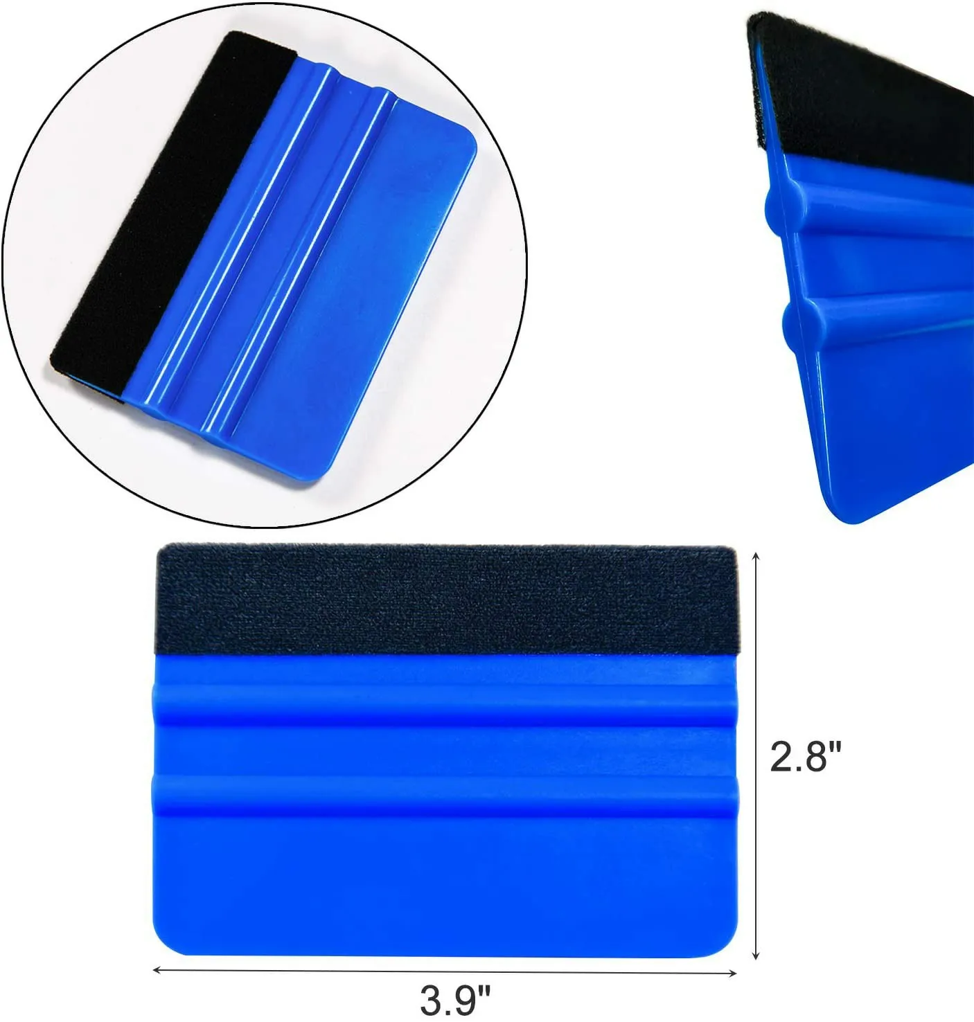 8Pcs Wallpaper Smoothing Tool Kit Car  Vinyl Wrap Window Tint Tools Car Stickers Installing Tool