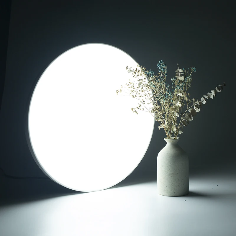 Modern White 12W-46W LED Ceiling Light Factory Wholesale for Living & Bedroom Low Priced LED Lamp with PP Lamp Body