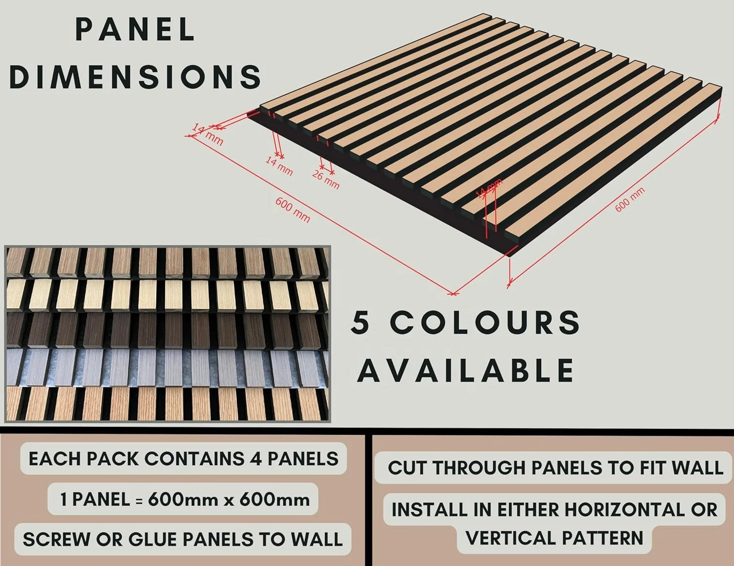 Indoor Decorative Soundproof Akupanel Wood Slat Wall Panel Square Walnut Acoustic Panel on PET Polyester Fiber Backing