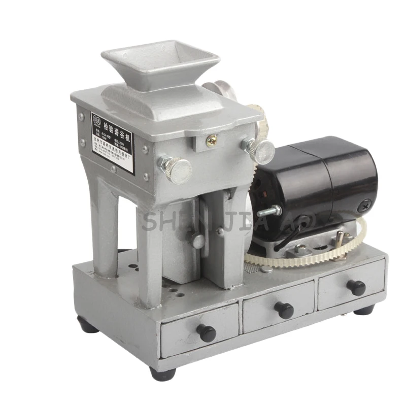 
Vertical electric thresher JLGJ-45 rice husk shelling machine belt brown rice machine 220V 100W 