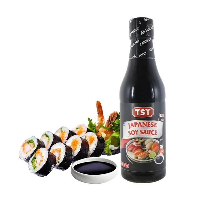 TSY Food Лидер продаж супермаркет оптом соевый соус OEM сладкий быстрого приготовления японский для суши