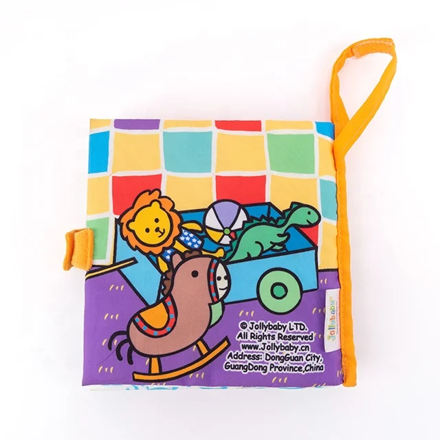 Jollybaby детская фетровая бумага тканевая книга для раннего развития
