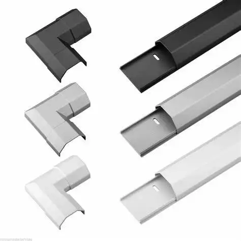 Multi Size PVC Cable Channel Wire Duct Cable Trunking