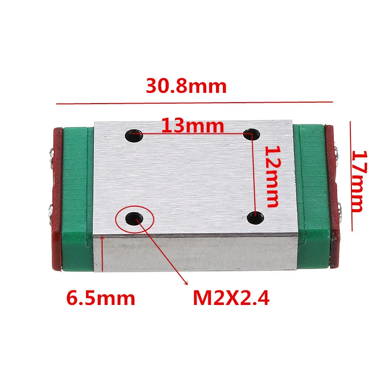 
 Подшипниковая сталь MGN7H линейный рельсовый блок для MGN7 линейная направляющая станка с ЧПУ  