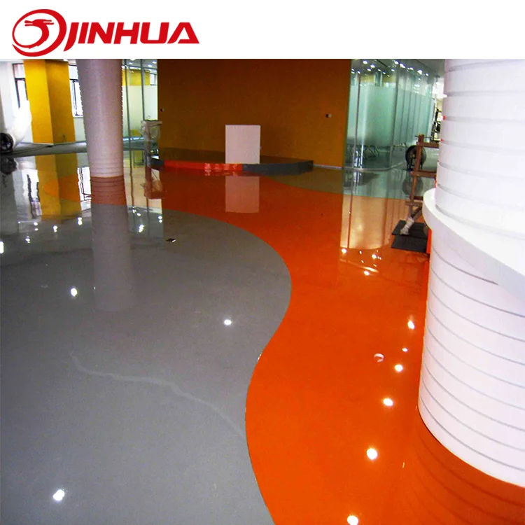 Масляная Пылезащитная химическая эпоксидная смола 3D краска для пола