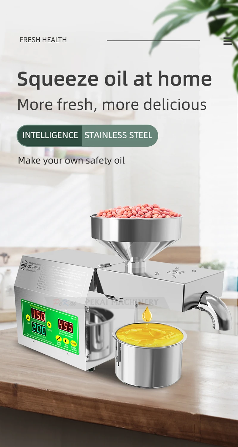 Hot Sale Cold Press Oil Olive Machine Commercial Oil Press Extracting Oil Machine