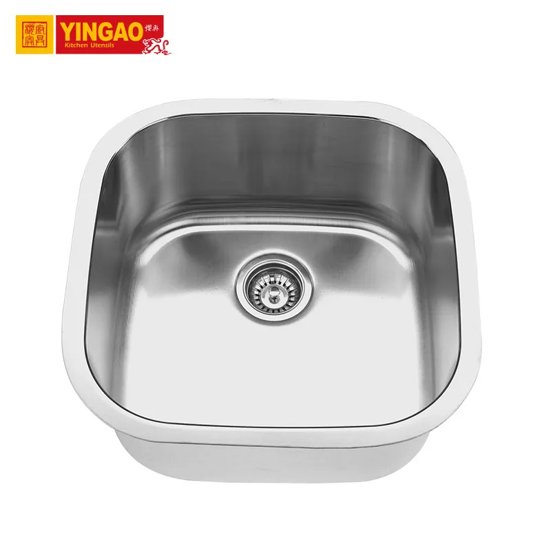 Custom Size Stainless Steel Single Bowl Sinks