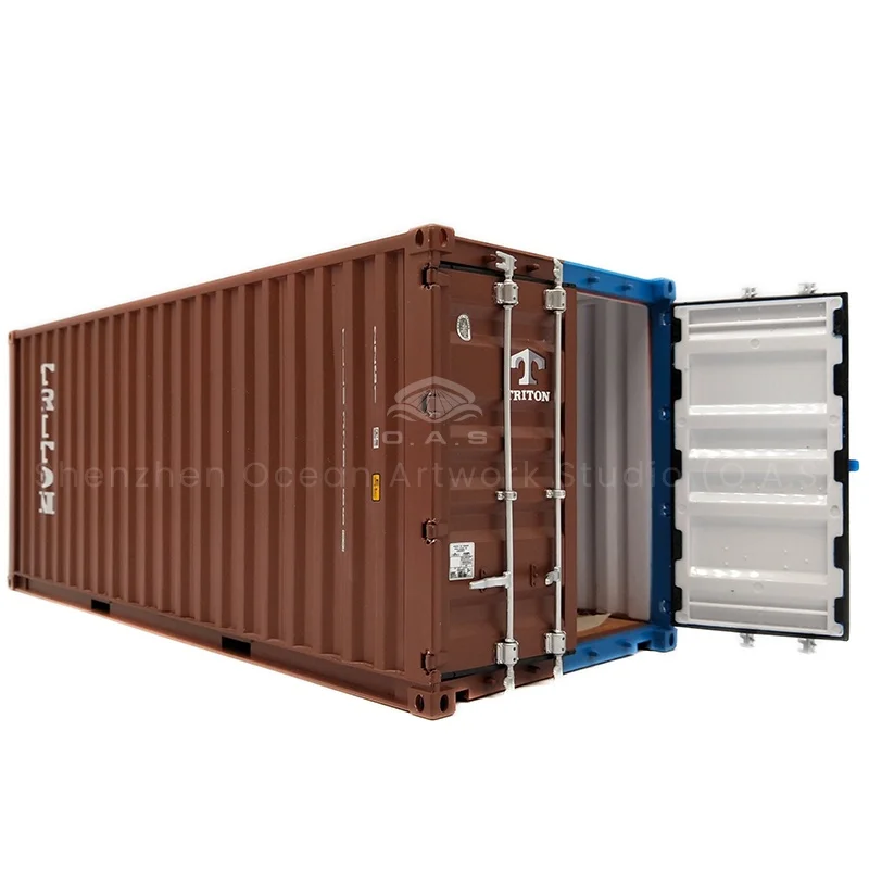O.A.S Container Model Factory Customized Scale1:20 Plastic Crafts Shipping Boxes     FESCO Container Model
