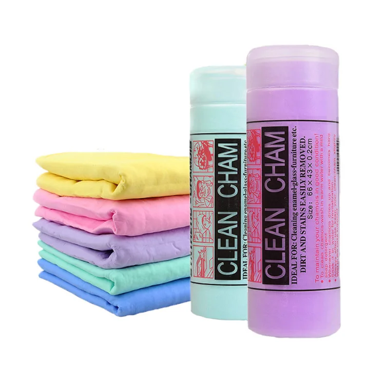 Microfiber Car wash cloth PVA chamois shammy quick dry cloth peau de chamois wholesale