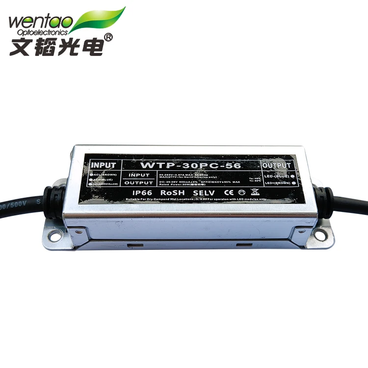Meanwell drive led driver 30w 50w constant current starter 48A outdoor led driver IP67