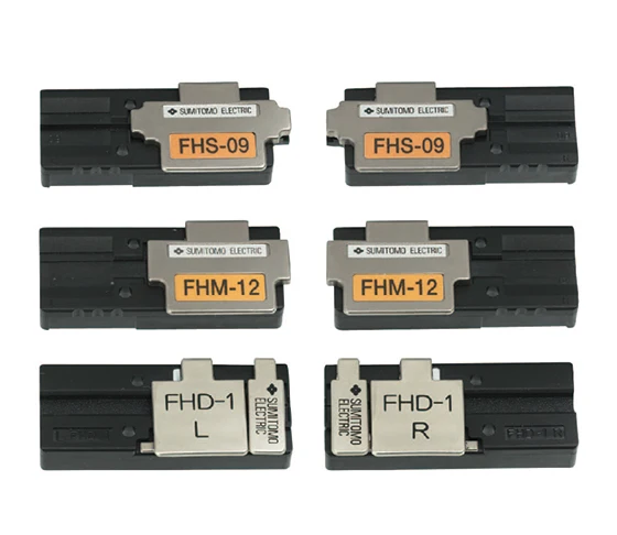 Original Japan Fiber Holder FHM-12 FHS-025 FHS-09 Fiber Optical Fusion Machine Fixture for Type-82C+ Type-82M12 Type-72C