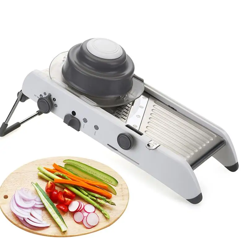 
Multifunctional intelligent stainless steel Mandoline vegetable slicer for home use 