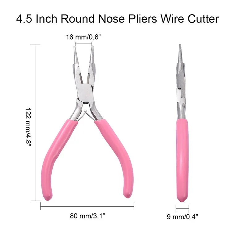 High Quality Mini Hand Tool Pliers Jewelry Pliers Carbon Steel Round Nose Pliers Jewelry Making Tools