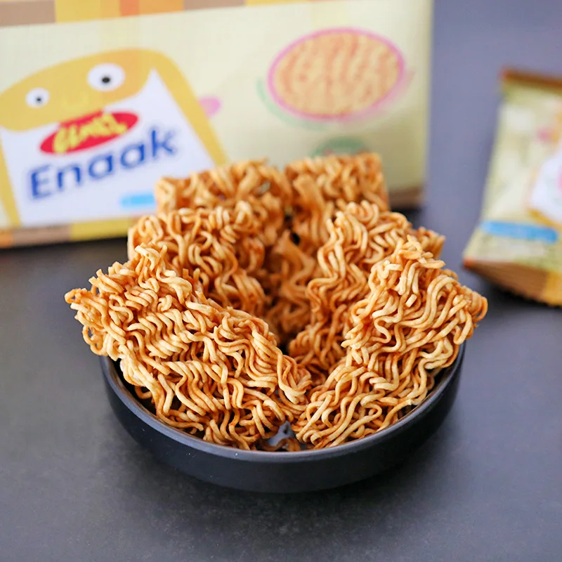 Wholesale ready to eat Children like it exotic snacks crispy noodle snack Gemez spicy noodles