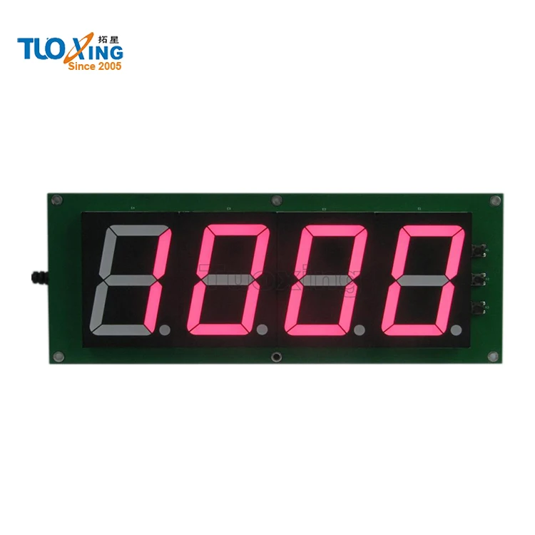 Customized safety production monitoring sign led safety scoreboard
