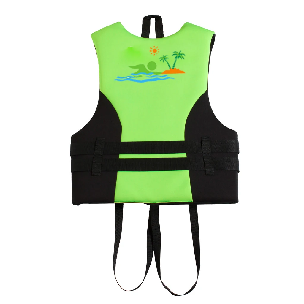 Adults Neoprene Swimming Jacket Sea Kayak Life Vest Marine Work Vest Life Jacket