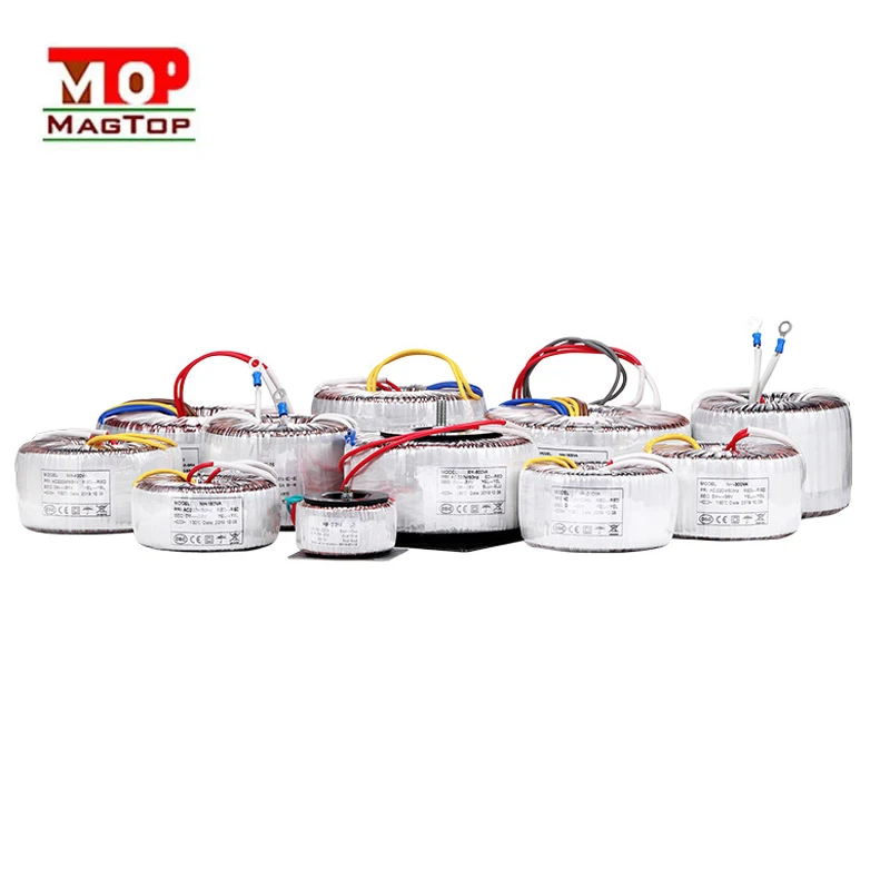 Manufacturer inverter transformer 100VA 250VA 500VA 750VA 1000VA 5000VA power toroidal transformer