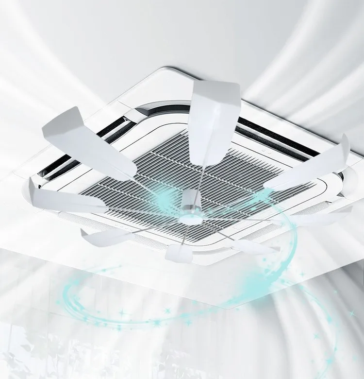 2024 New style air conditioning fan install in  air-conditioner vent guide the wind to cooling the room faster guide fan