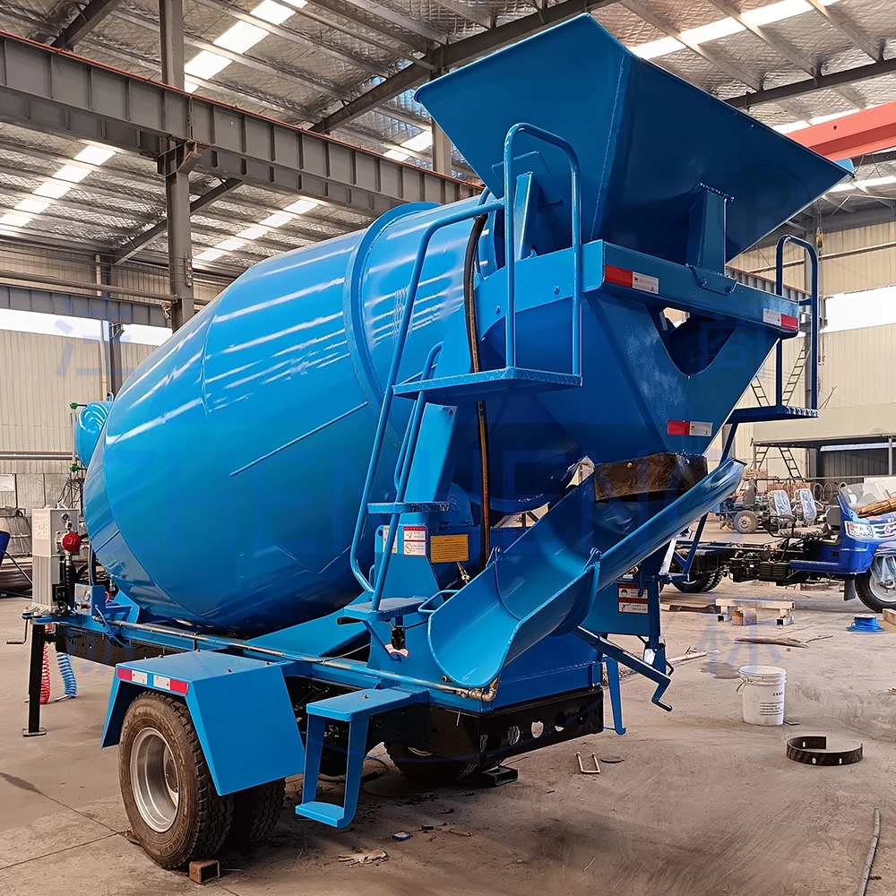 4 cubic meter Concrete Mixer Trucks With Factory Price Ready Concrete Mixing Tank Premixed Concrete Mixer truck 3 Yards
