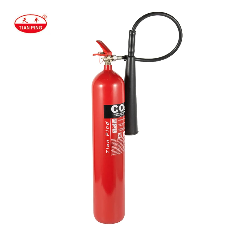 7KG Suzhou xujiang , Tianping carbon steel cylinder CO2 fire extinguisher
