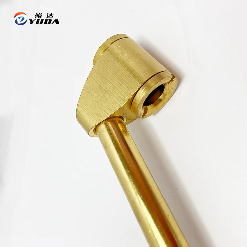 brass dual head heavy Pen tire gauge of 0-160 psi sprayer pressure gauge