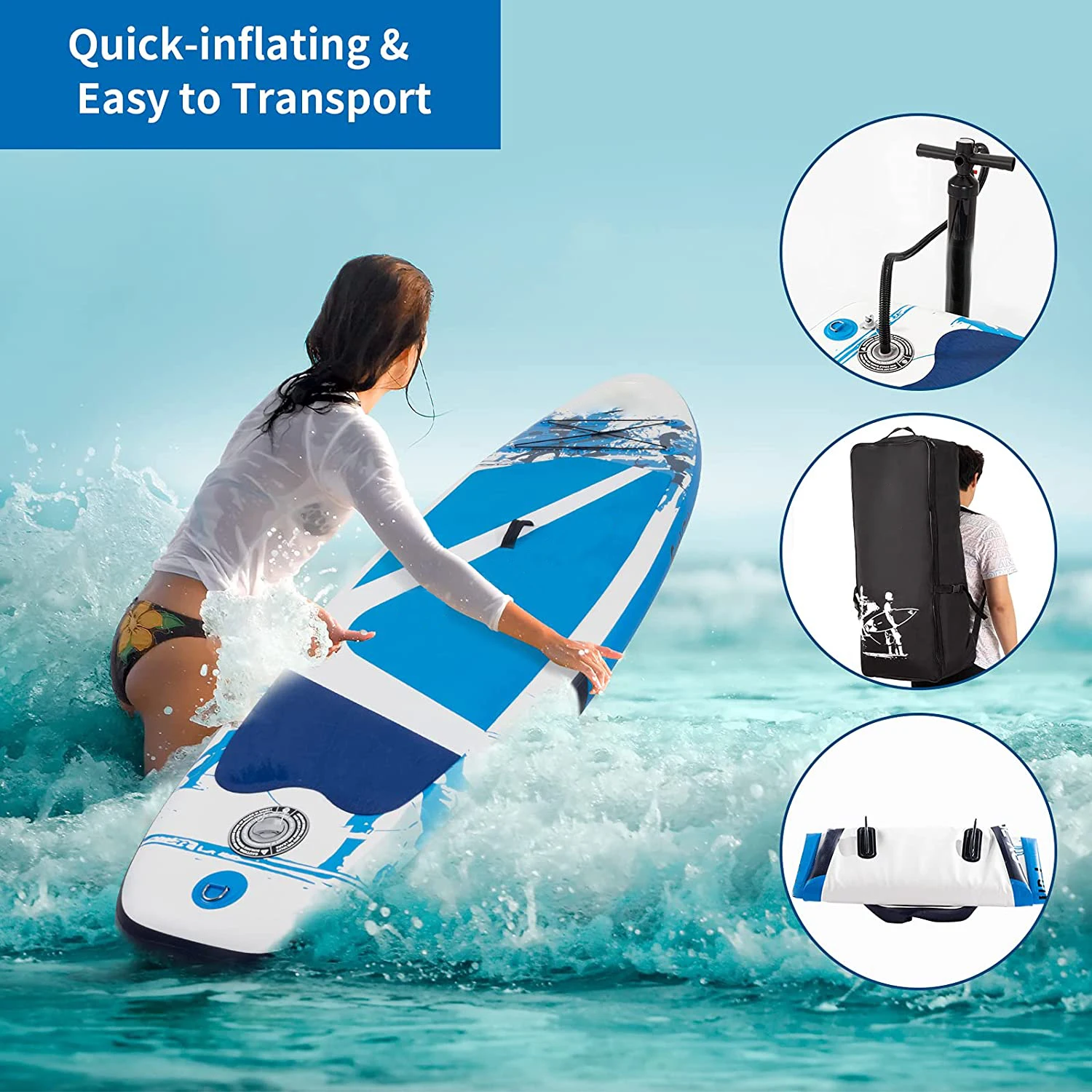 Доска для рыбалки, надувная доска для серфинга, распродажа