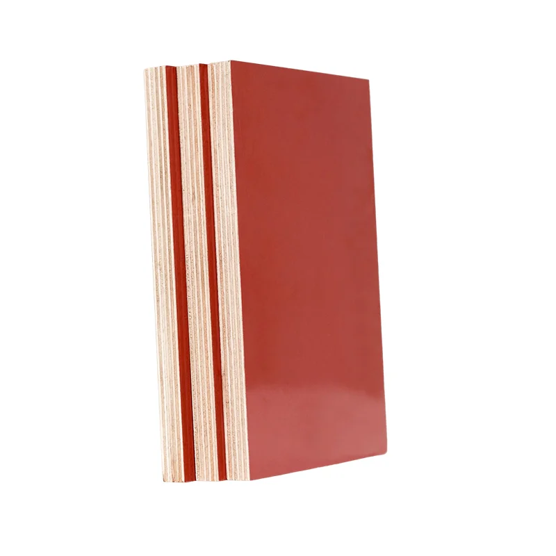 China 18mm poplar core wooden plywood construction plywood waterproof film shuttering factory plywood