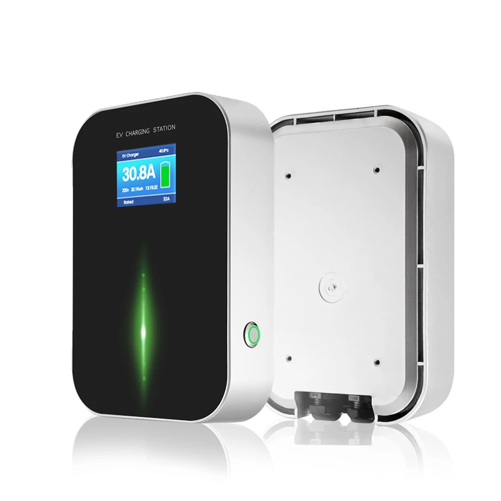 BESEN Home EVSE Wallbox 32A EV Charger 7KW Level 2 Charging Station Level 2 EV Charger 110V 220V