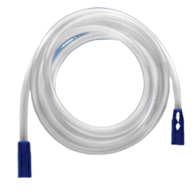 
Medical grade PVC surgical suction tube with conical fitting 