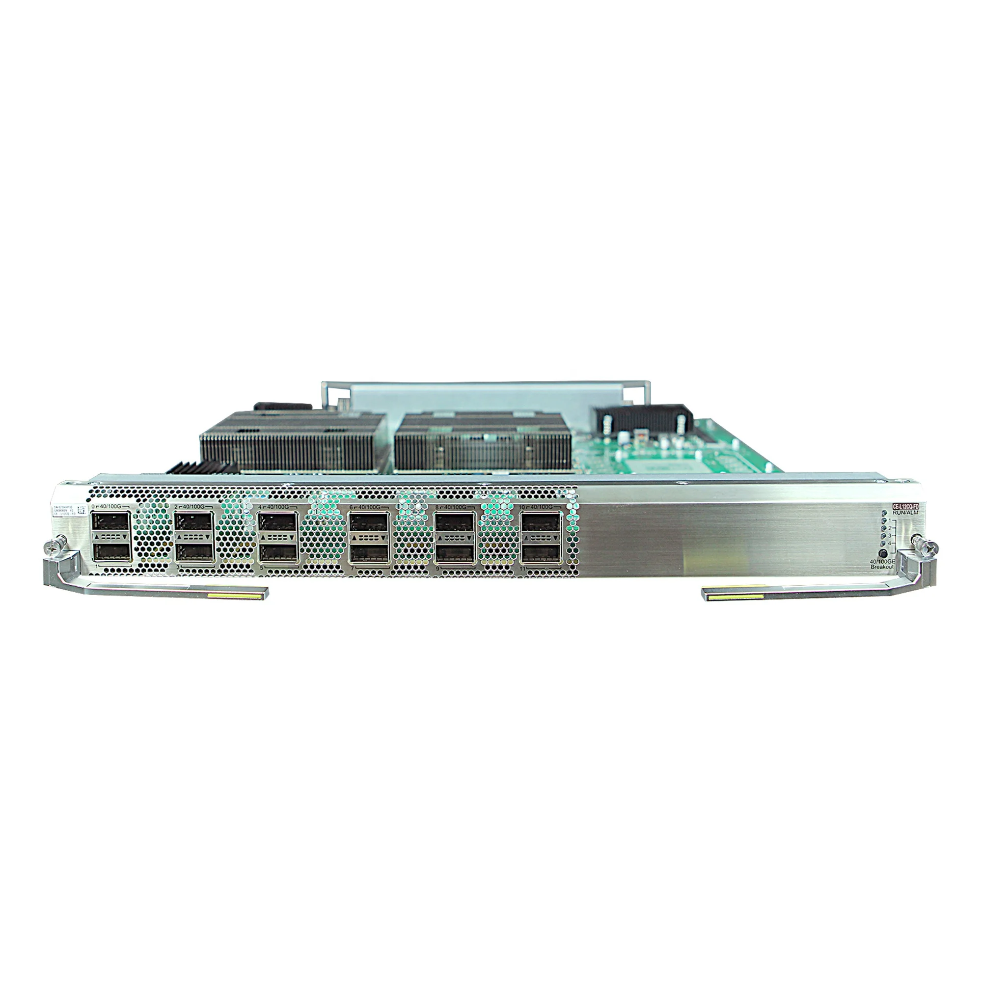 
CE-L12CQ-FD with 12 port 100GE interface card (FD QSFP28) CE12800 