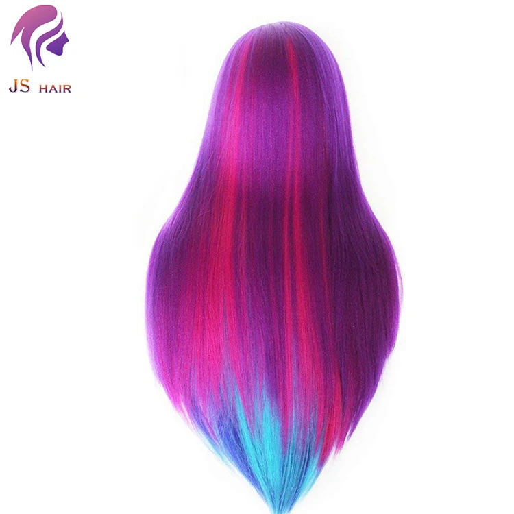 New in 2019 24 inches hair dressing training doll,hair stylist maniqui head,high fiber hair mannequin head