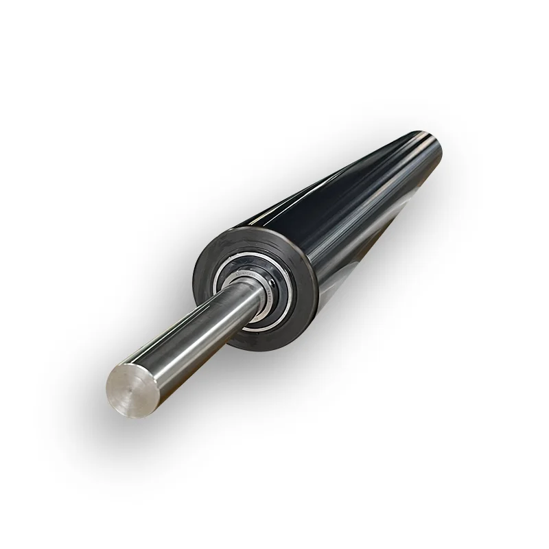 OEM customization dead shaft roller aluminum conveyor roll for conveyor belt good quality wholesale dead shaft roll drum pulley