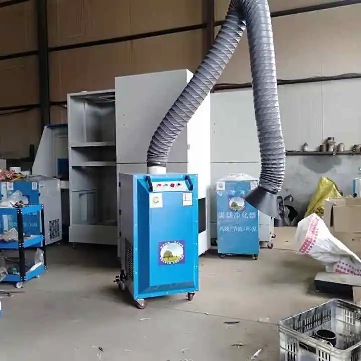 Portable welding fume purifier air filter