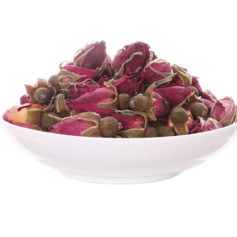 Оптовая продажа новый урожай высокое качество без сахара высушенный розовый тонкий цветок чайные бутоны