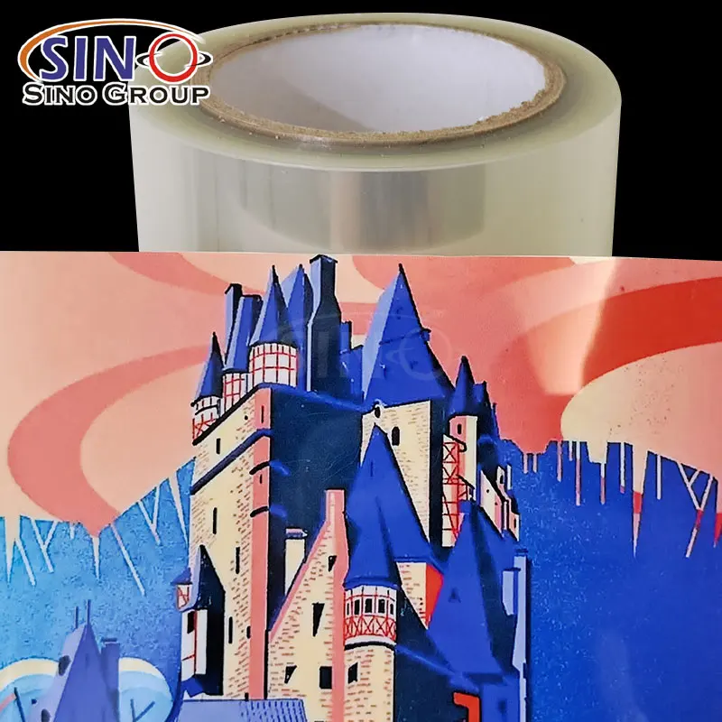 Hot Selling PET Transparent Self Adhesive Crystal Cold Laminating Film For Photos Cover