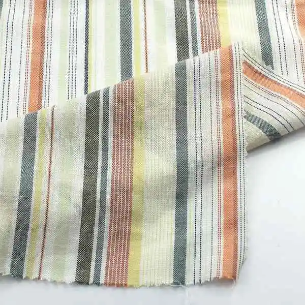 
21*21 128gsm woven 85% rayon 15% linen fabric for shirt dress 