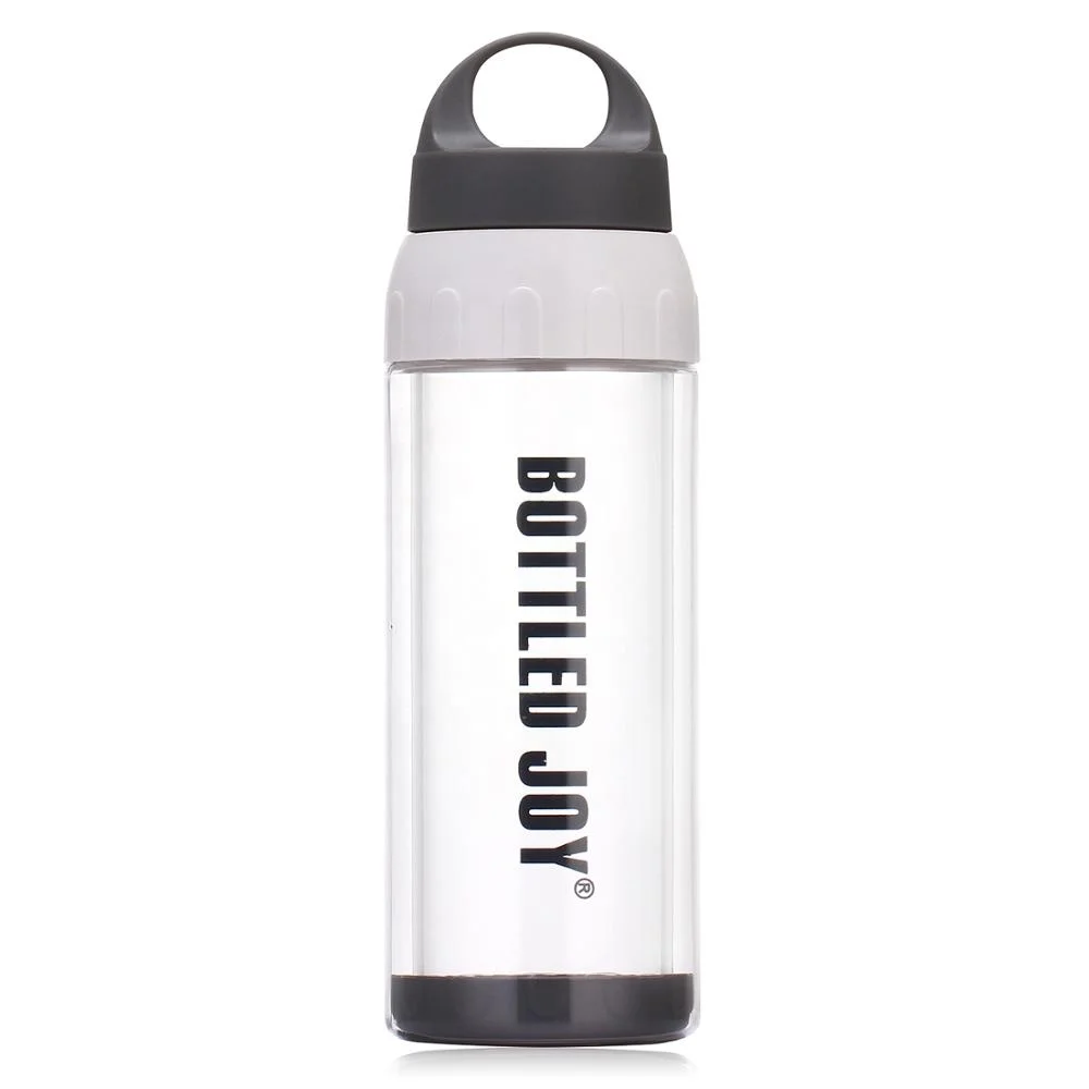 Glass Water Bottle Shatter-proof 16oz Leak-proof Lid Heat Insulated Reusable BPA-Free Smoothie Container Dishwasher Safe for Dri