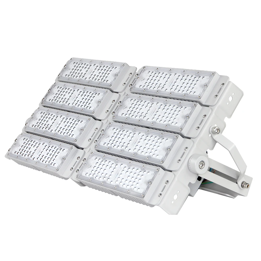 High Mast Light 200W/300W/400W/500W Aluminum Energy-Efficient LED Lamp Sports Stadium Tunnel Floodlight for Outdoor Lighting