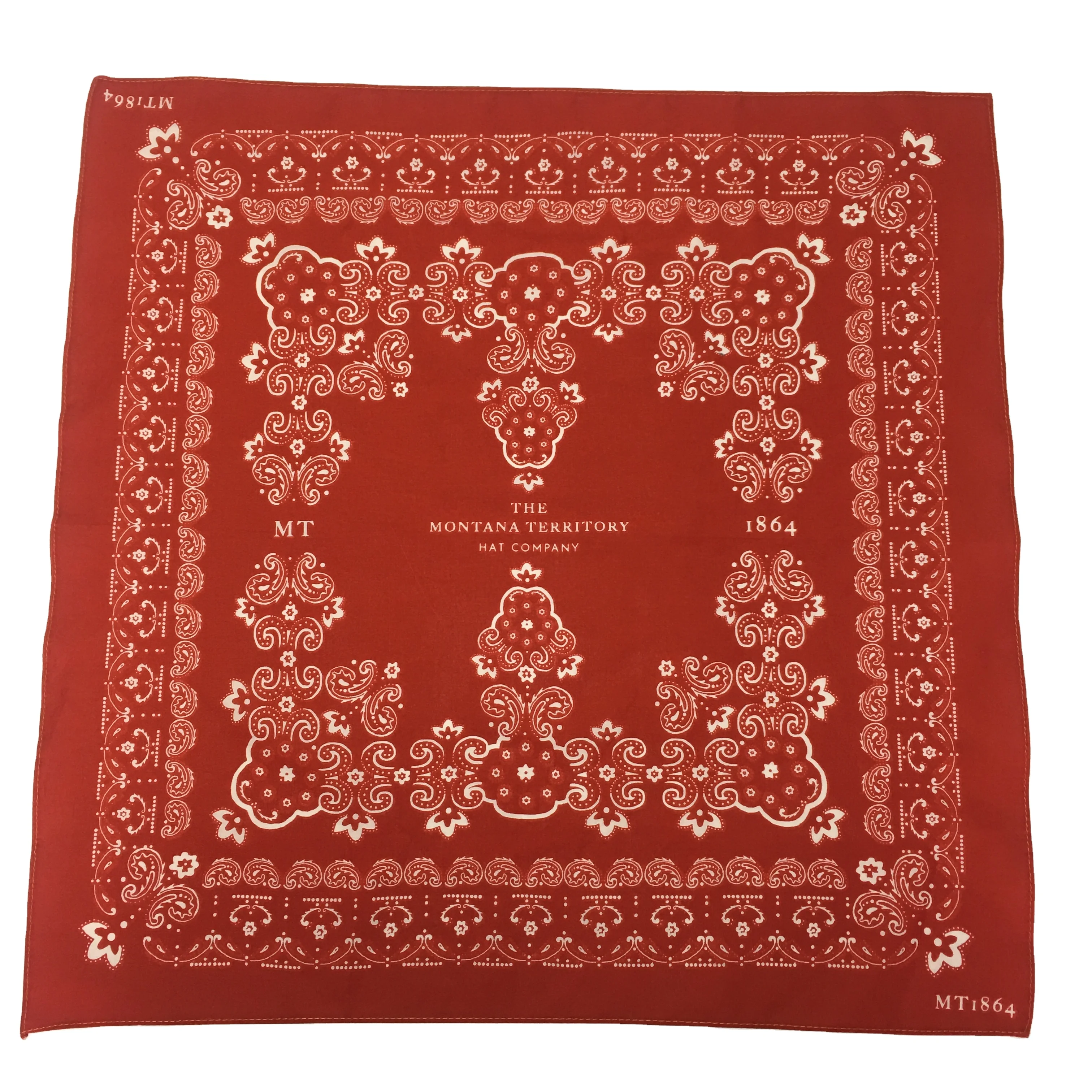 Wholesale custom printing polyester cotton bandana 22x22inch soft touching square bandanas