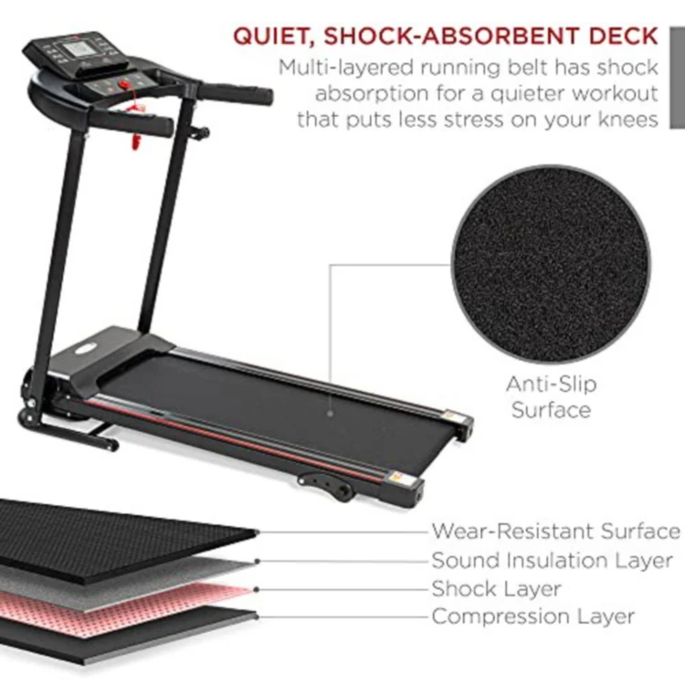 2023 electric fitness folding gym equipment treadmill for home running machine lowest price in China