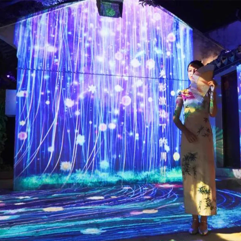 Town Lighting Project Outdoor Waterproof Led Gobo Light Professional For The Cultural Tourism Market,Theme Park