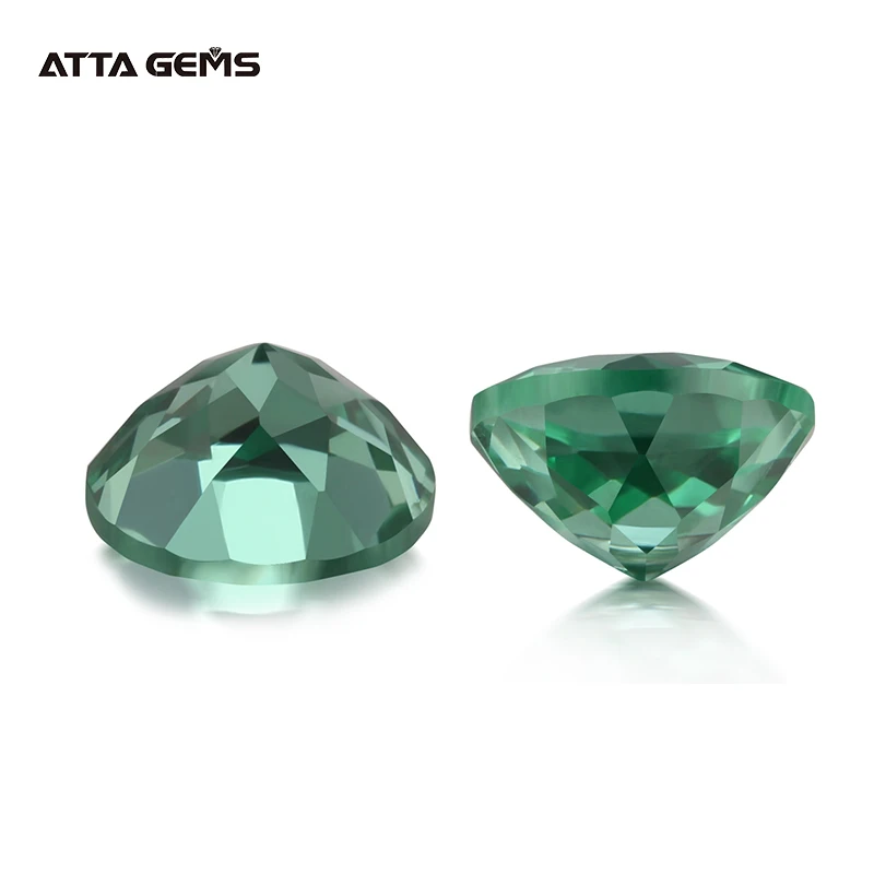 Yttrium Aluminium Garnet Stone YAG Emerald Green Gemstone For Diamond Substitute