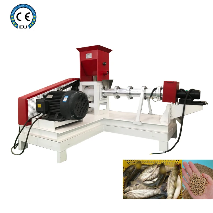 Машина для гранулирования рыбного корма плавающий экструдер животных